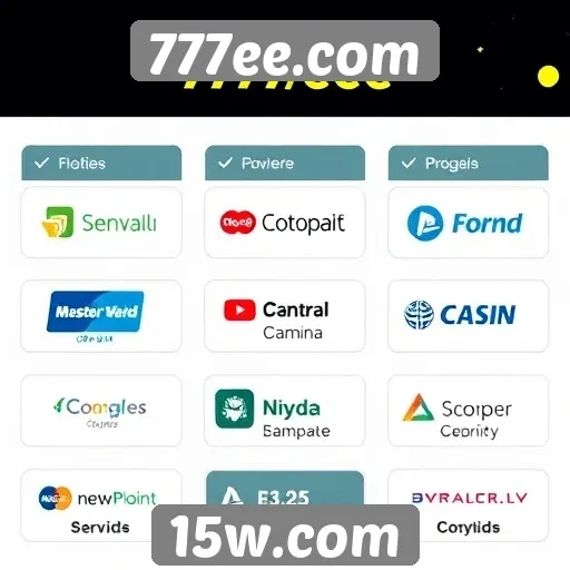 Métodos de pagamento disponíveis no site 777ee.com